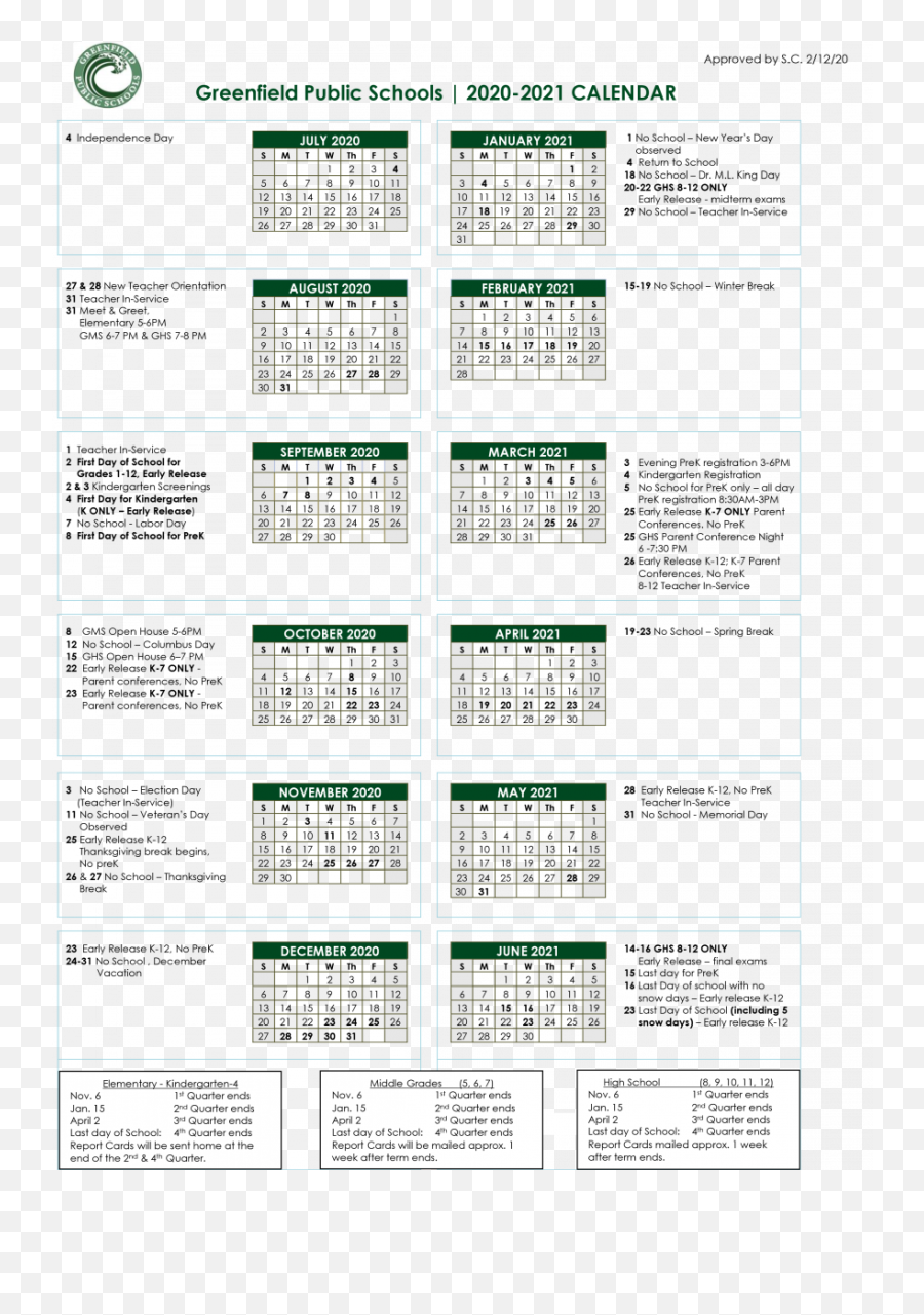 2020 2021 School Calendar Approved By Sc Revpng Dcu Academic Calendar