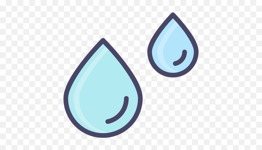 Rain Drop Icon Of Colored Outline Style - Available In Svg Circle Png,Droplet Png