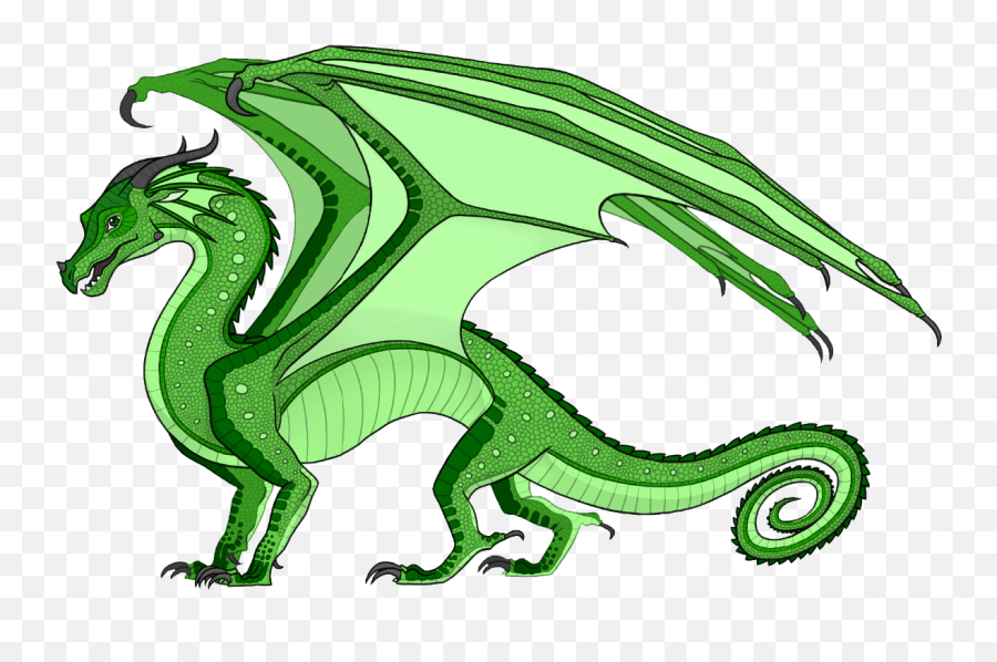 Chameleontemplatepng Wings Of Fire Dragons - Rainwing Wings Of Fire Dragons,Green Fog Png