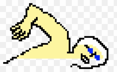 Swimmer Pixel Art Maker - Clip png