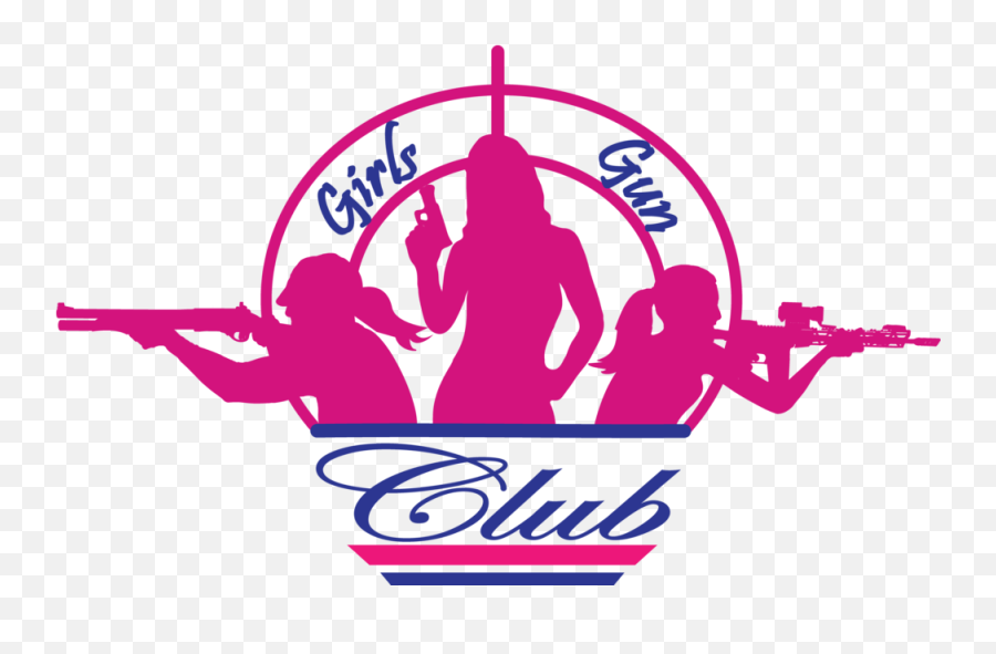 Girls Gun Club - Graphic Design Png,Gunshot Transparent