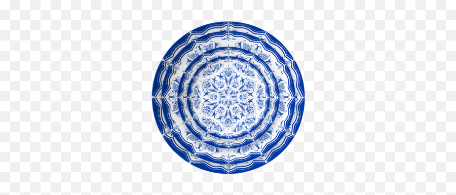 Shanghai Jinying Restaurant Round Blue And White Plates - Plate Png,White Plate Png
