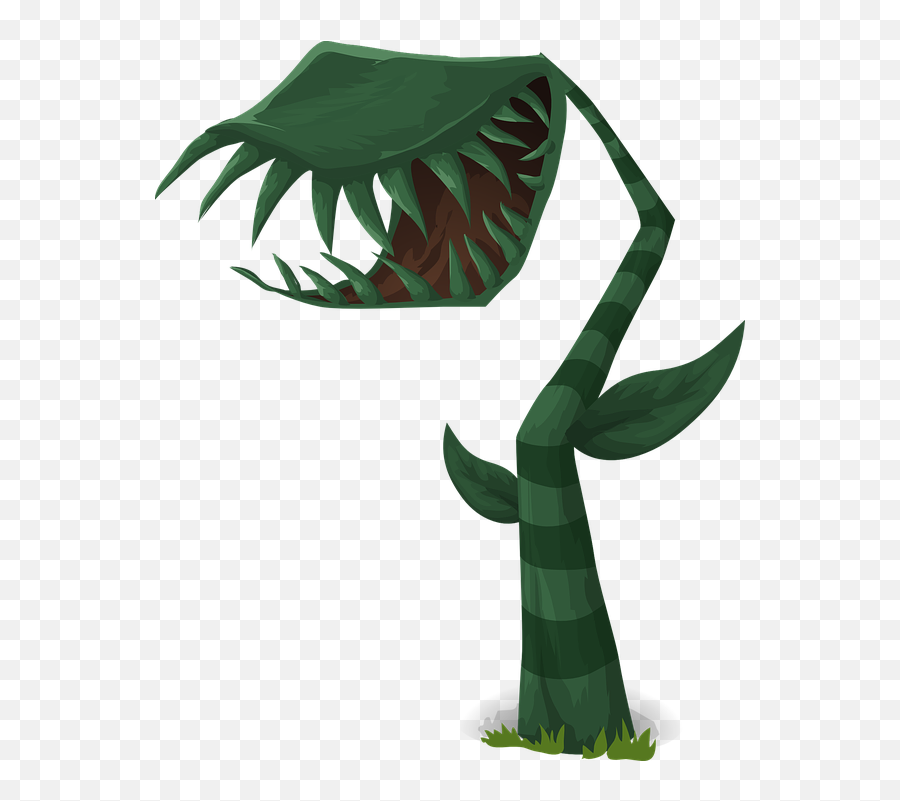 Carnivorous Plants Green - Free Vector Graphic On Pixabay Plants Vs Zombie Carnivore Png,Plants Png
