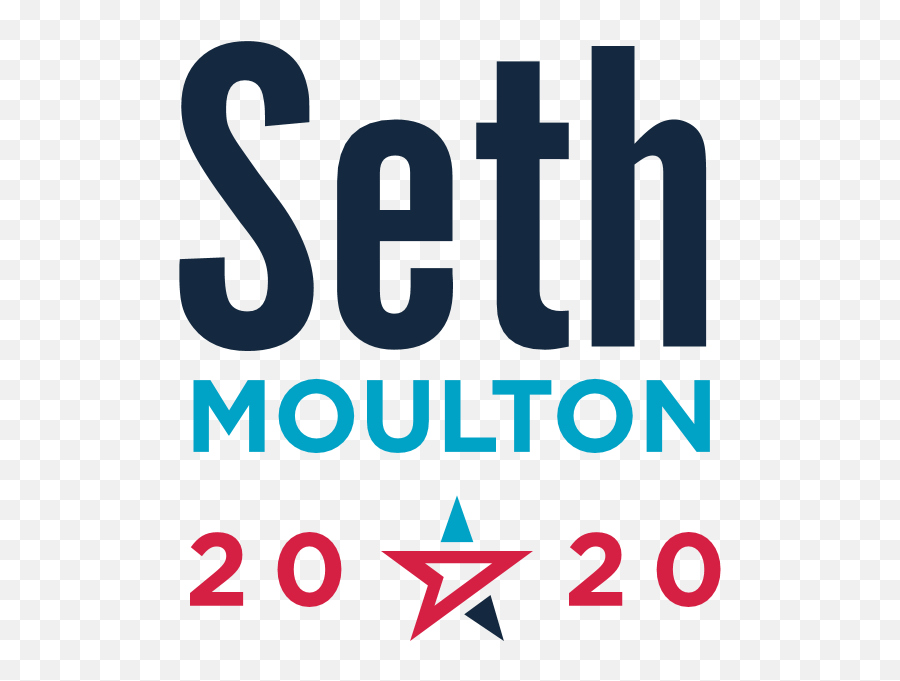 Seth Moulton 2020 Presidential Campaign Logo Download - Seth Moulton Campaign Sign Png,Seth Rollins Logo Png
