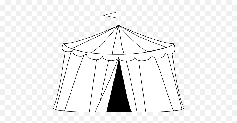 Download Free Png Carnival Tent Black And White Clipart Bkmn - Circus Tent Outline Clipart,Carnival Tent Png