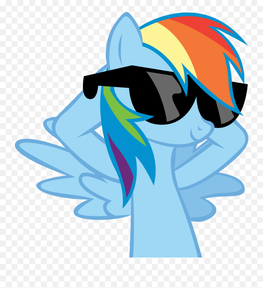 Deal With It Sunglasses Png - Swag Clipart Sunglasses My My Little Pony Rainbow Dash,Rainbow Dash Png