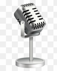 Microphone Clipart Design - Retro Clipart Png