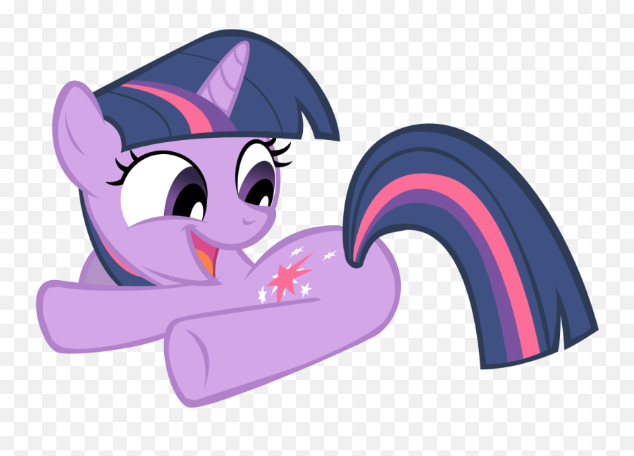 Download Hd Filly Twilight Looking - My Little Pony Young Twilight Sparkle  Png,Twilight Png - free transparent png images 