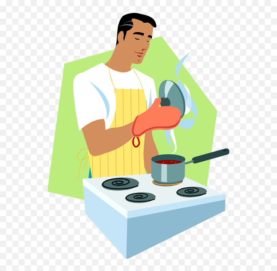 Download Man Cooking Png - Cooking In Cartoon Png,Cooking Png