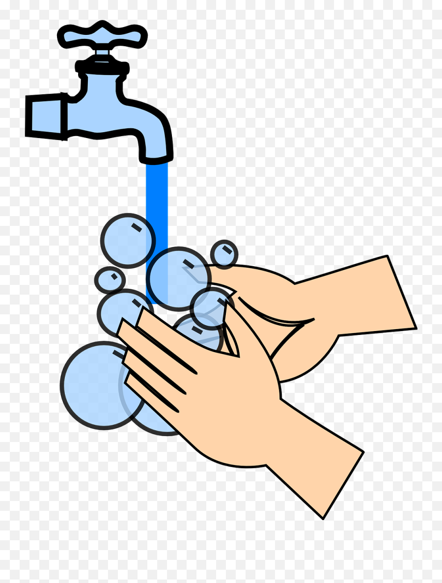Hands Washing Hygiene - Washing Hands Clipart Transparent Png,Cartoon Hand  Png - free transparent png images 
