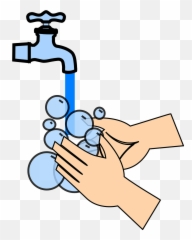 Hands Washing Hygiene - Clipart Transparent png