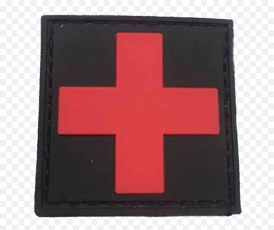 First Aid Velcro Patch - Red Cross Solid Png,Red Cross Png