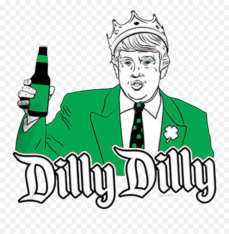 Dilly - Donald Trump St Patricks Day T Shirt Fetal Alcohol Spectrum Disorder Png,Dilly Dilly Logo