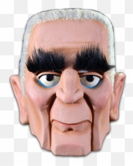 Mad Monster Party - Baron Von Frankenstein Mask Thick Monster Eyebrows Png,Rankin Bass Logo