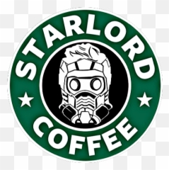 Starbucks Starlord Peterquill Sticker By Tina - Dot png