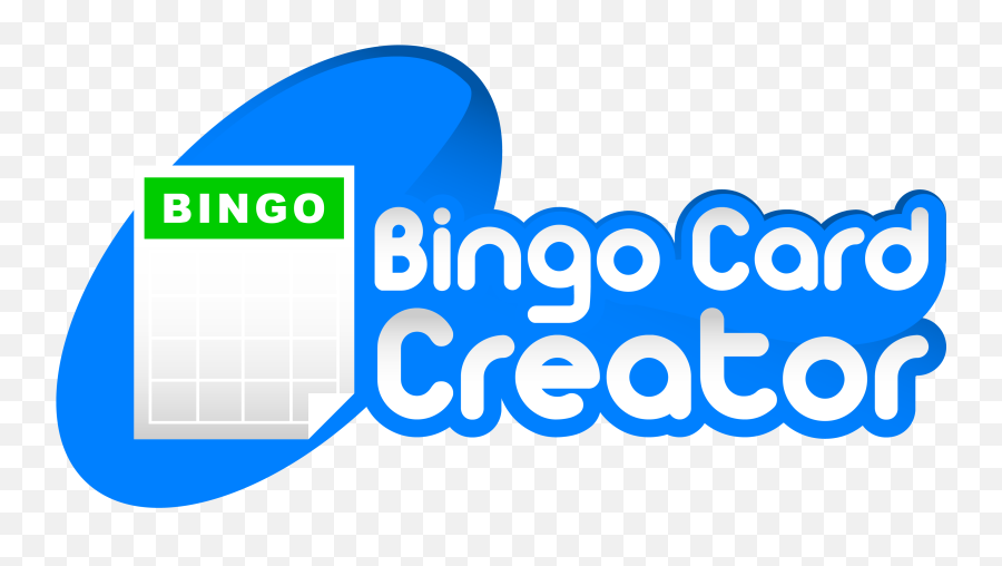 Bingo Card Creator Logo - Printable Bingo Cards Png,Transparent Image Creator