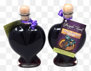 Heart Shaped Bottle - 500mL Stopper Saver png