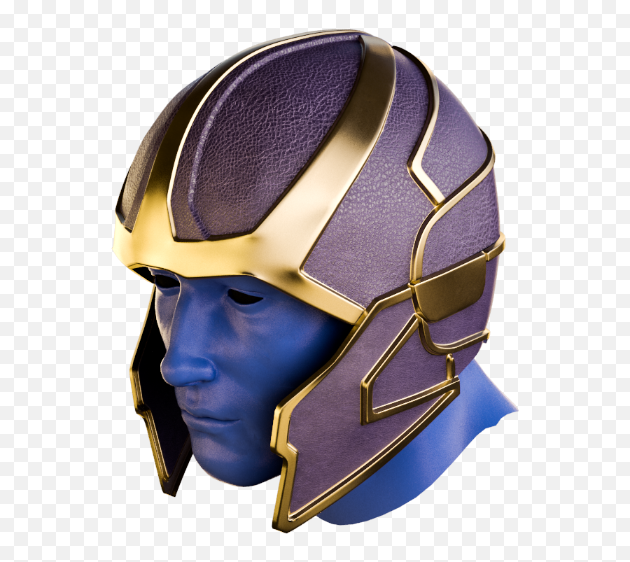 Thanos Helmet 3d - Thanos Helmet Png,Thanos Helmet Png