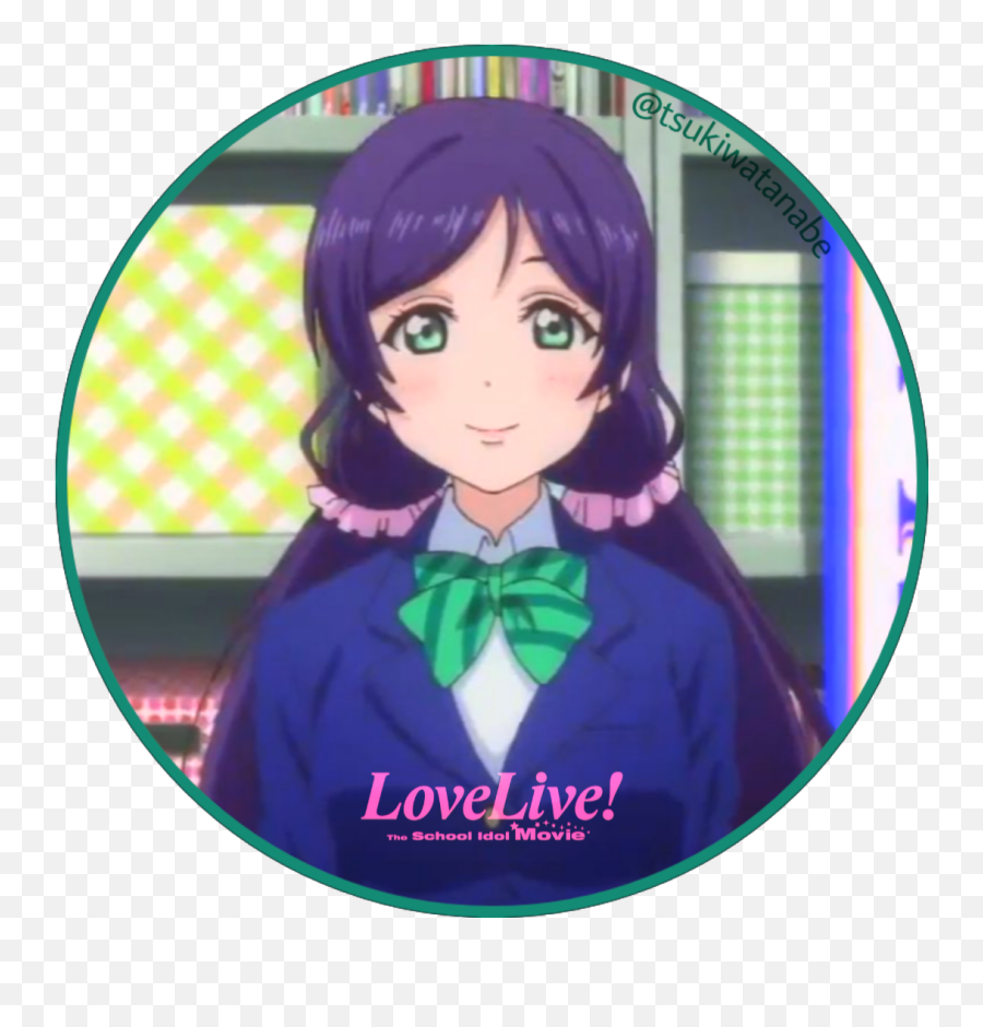 Loveliveedit Nozomitojo Made Image By Tsuki Watanabe - Hime Cut Png,Nozomi Tojo Png