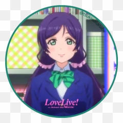 Loveliveedit Nozomitojo Made Image By Tsuki Watanabe - Hime Cut Png,Nozomi Tojo Png