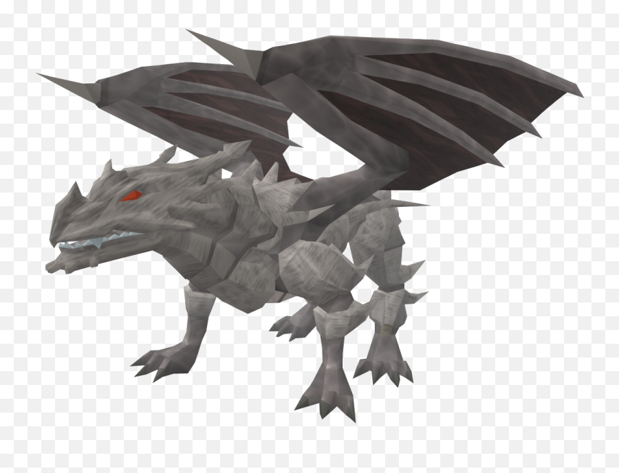 Steel Dragon - The Runescape Wiki Old School Runescape Dragons Png,Dragon Lore Png