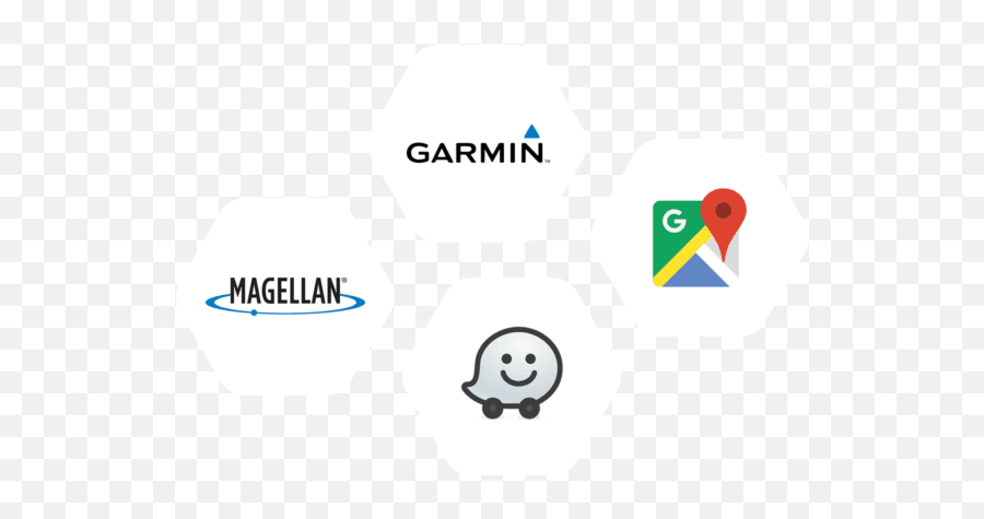 Features - Badger Maps Garmin Png,Waze Logo