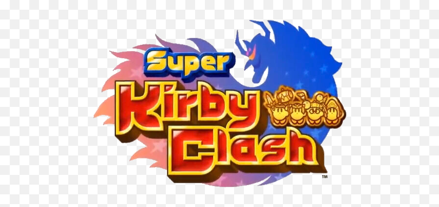 Super Kirby Clash - Super Kirby Clash Logo Png,Kirby Logo Png