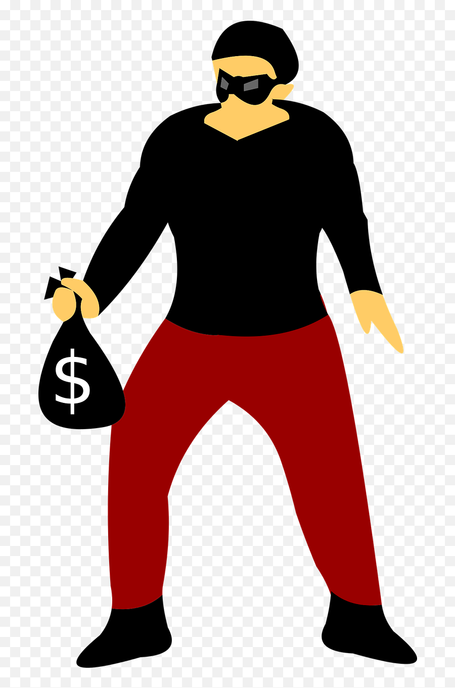 Robber Criminal - Cartoons Criminal Png,Robber Png