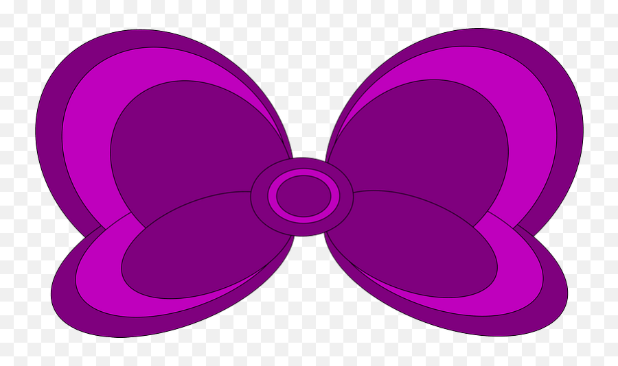 Violet Bowtie Clipart Free Download Transparent Png - Girly,Bowtie Transparent