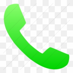 Iconsetc Simple Ios Neon Green Gradient Broccolidry Phone Icon - Green Phone Receiver Logo png