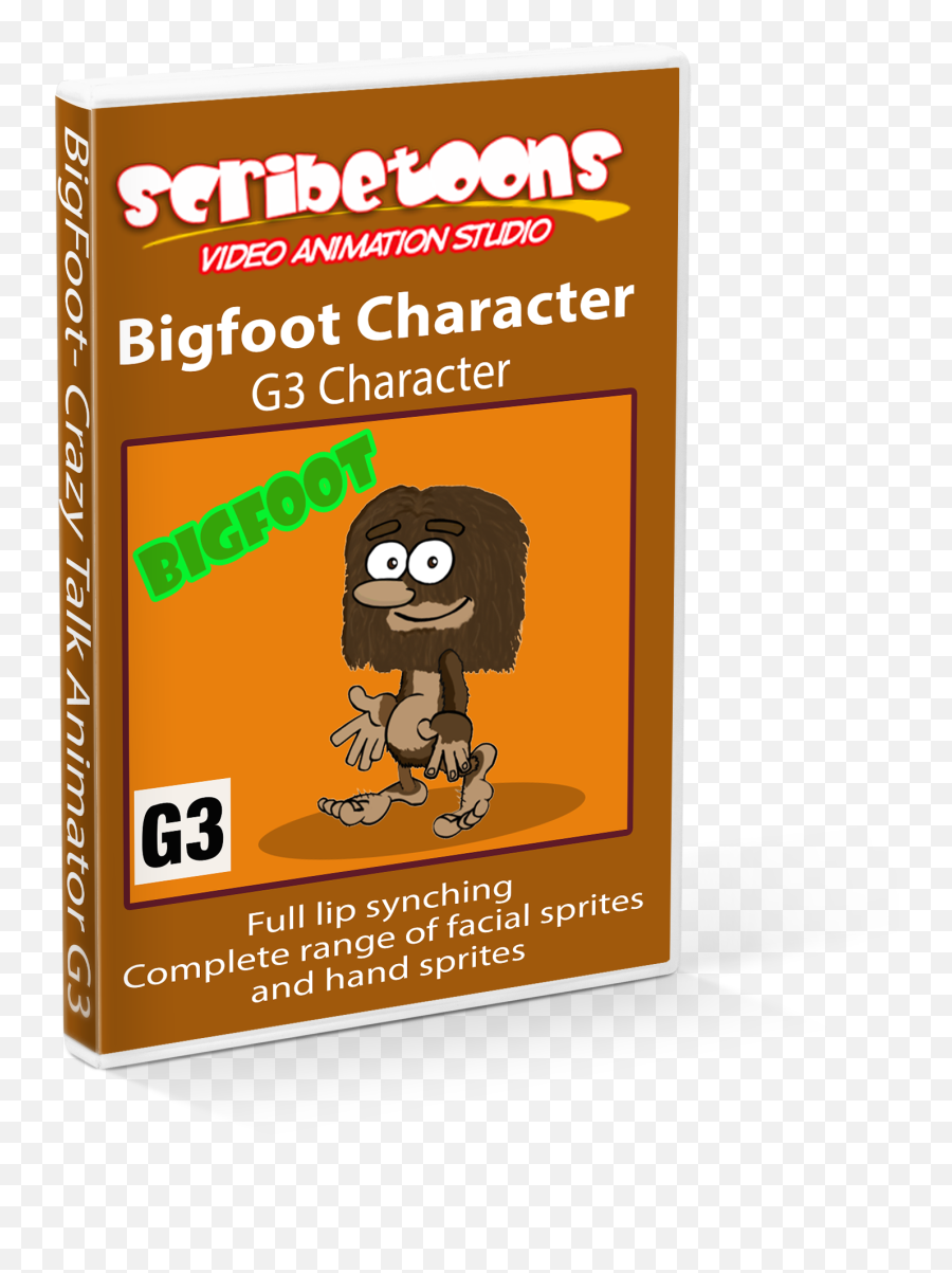 Bigfoot G3 Character - Cartoon Png,Bigfoot Png