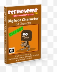 Bigfoot G3 Character - Cartoon Png,Bigfoot Png