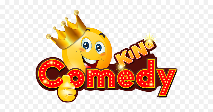 Caution! Comedy King Text Funny
