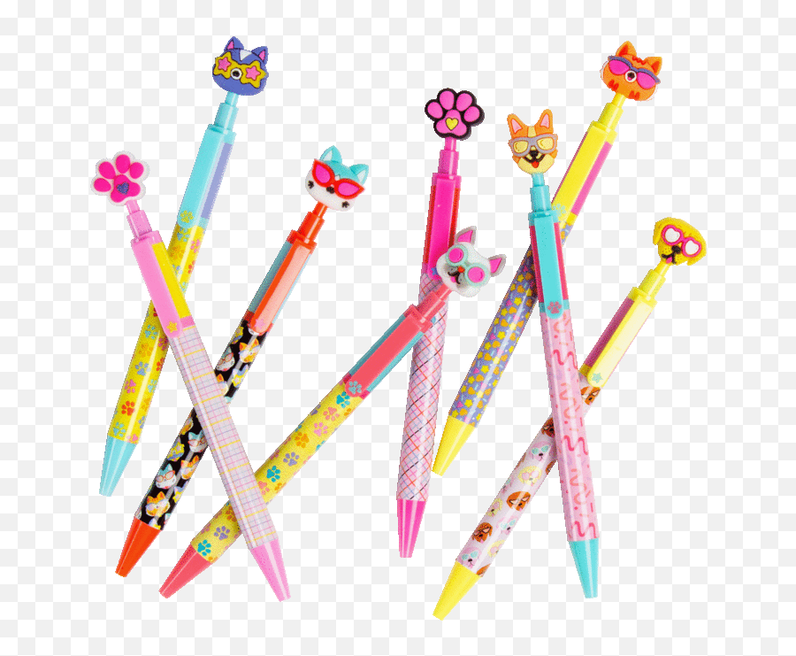 8 - Pack Novelty Icon Top Pen Sets Marking Tool Png,Ink Pen Icon