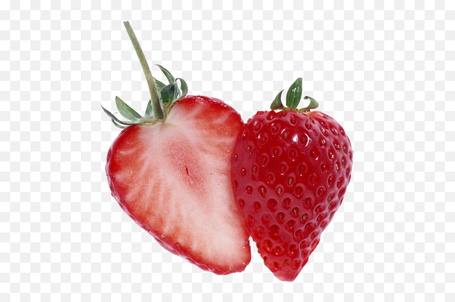 Transparent Strawberry - Parts Of A Strawberry Png,Fruit Transparent