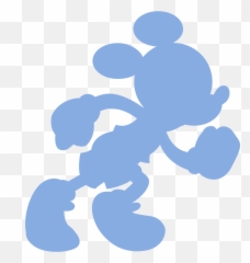 Transparent Marathon Clipart - Run Disney Silhouette Png Mickey Svg