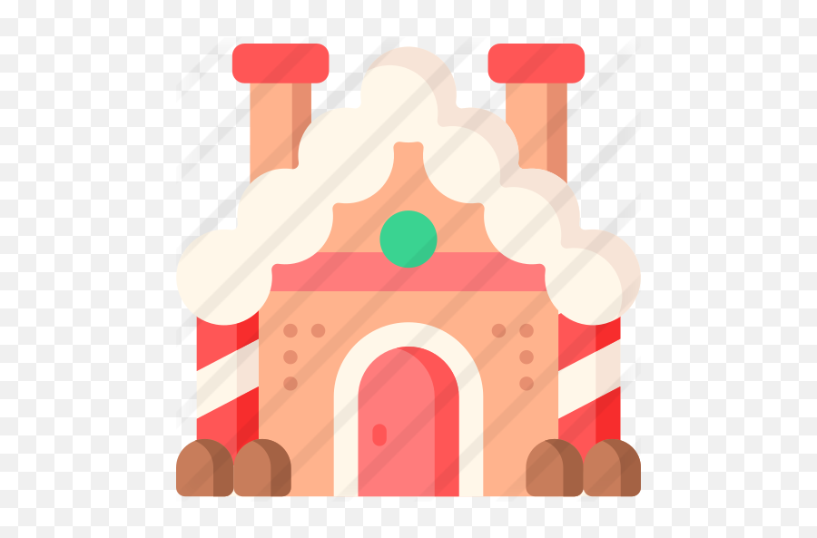 Gingerbread House - Free Buildings Icons Clip Art Png,Gingerbread House Png