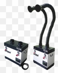 Soldering Fume Extractor - 999 Efficiency APZEM Mfg Portable png