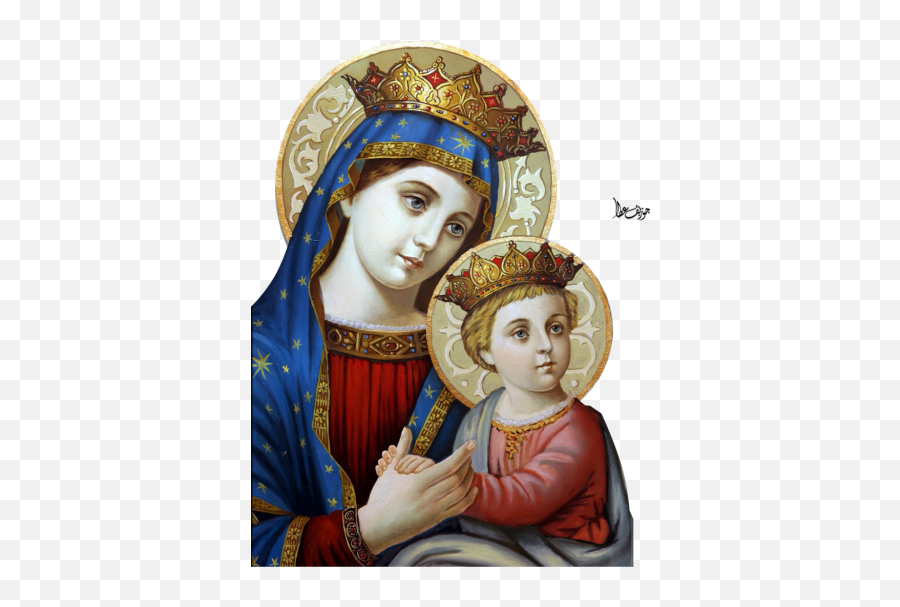 St Mary Free Png Transparent Image - Mary Help Of Christians Icon,Virgin Mary Png