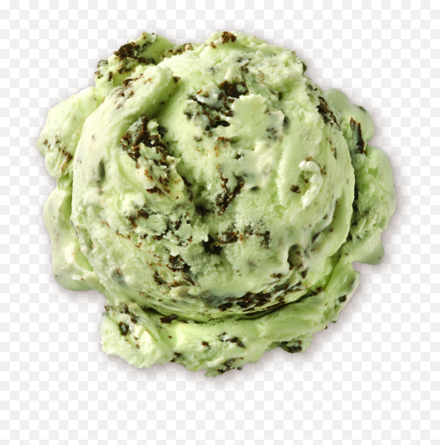 Mint Chocolate Chip Ice Cream Scoop - Mint Choc Chip Ice Cream Scoop Png,Ice Cream Scoop Png