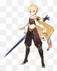 Traveler Genshin Impact Wiki Fandom - Traveler Genshin Impact Png,Male Female Icon Png