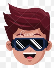 Handsome Young Man Icon - Canva Secretary Office png