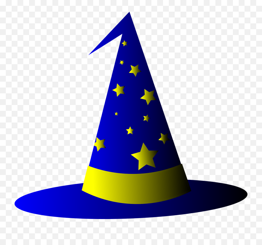 Wizard Hat Sorcerer Magic - Transparent Background Wizard Hat Png,Wizard Hat Png