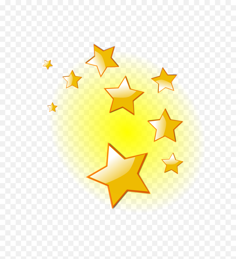 Glitter Clipart Fancy Star Transparent - Stars Clipart Png,Glitter Stars Png