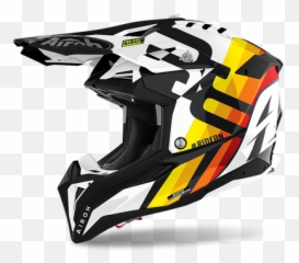 Airoh U2013 Mdh Sports Mx - Aviator Rainbow Carbon png