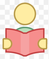 Reading Icon In Office Style - Clipart Of Reading Icon Png,Literacy Icon