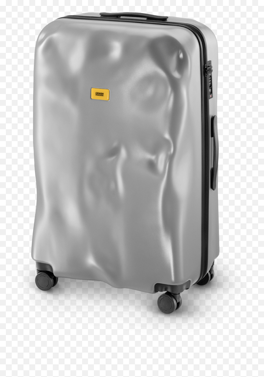 Icon Silver Large Suitcase - Crash Baggagw Png,Suitcase Icon