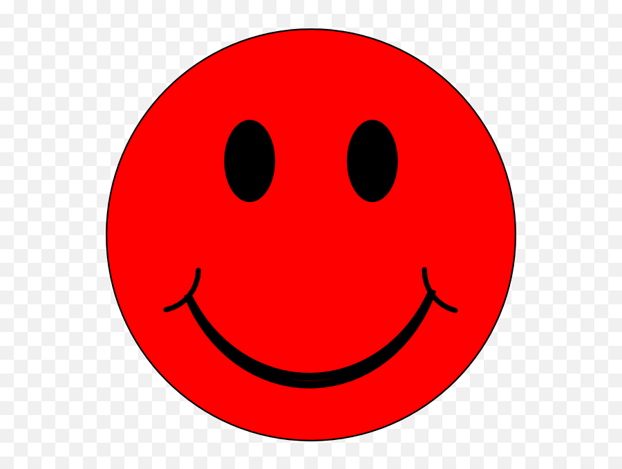 Clipart Smile Sad Face - Red Smiley Face Emoji Transparent Emoji Png,Smile Emoji Transparent