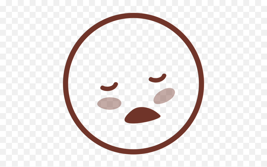 Transparent Png Svg Vector File - Sleepy Facial Expression Cartoon,Sleepy Emoji Png