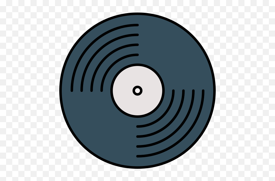 Vinyl - Free Music Icons Png,Vinyl Icon Png